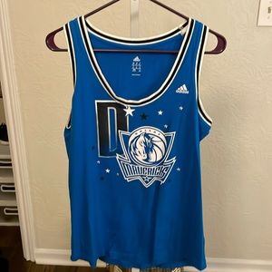 adidas Dallas Mavericks tank XL
